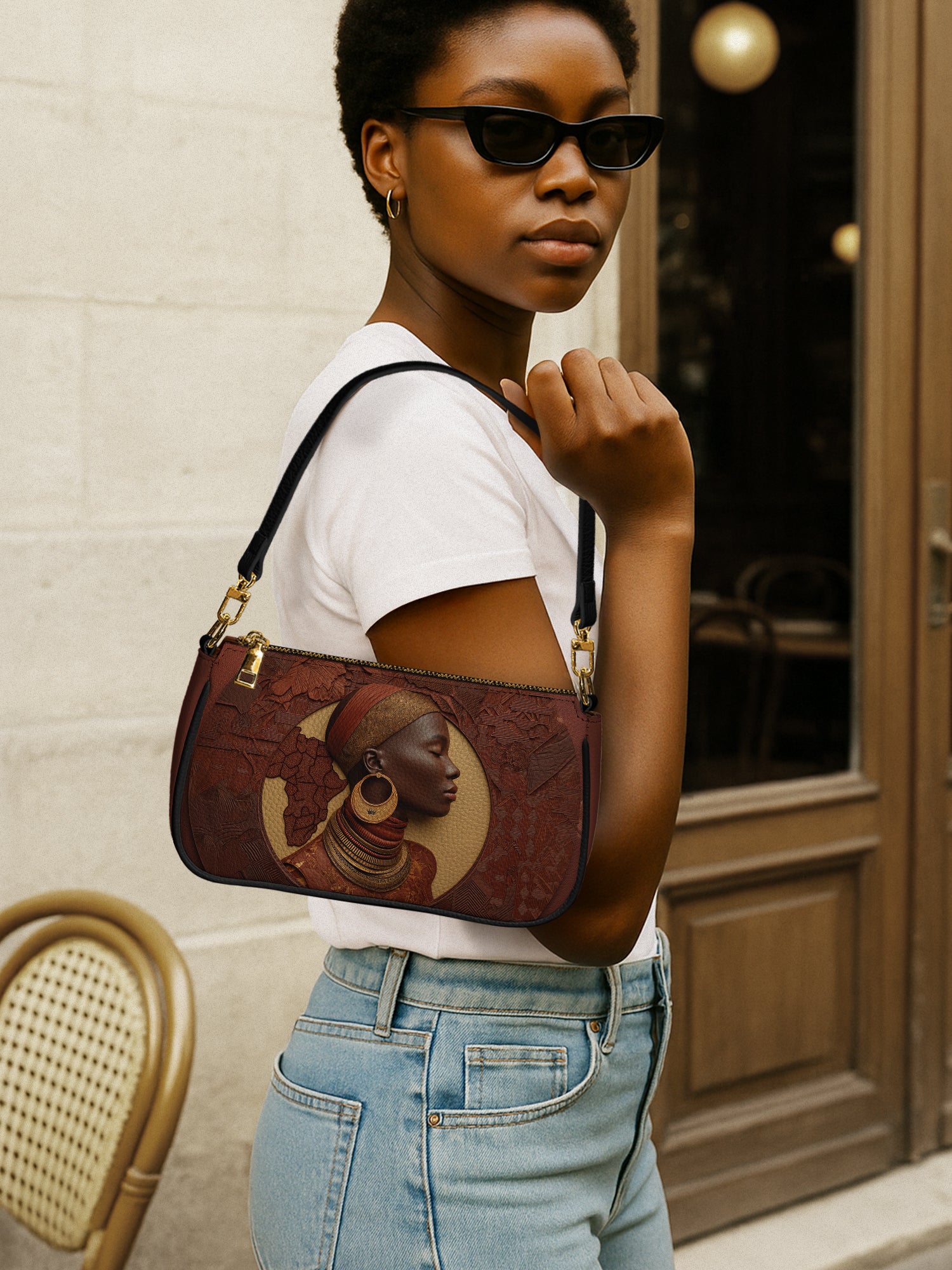 Afri Soul Classic Zip Pochette QR0TD148