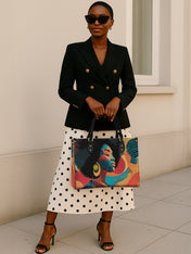 Afro Nova Premium Leather Handbag QR0TV082