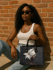 Lily Crown Premium Leather Handbag QR0TV110