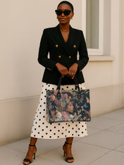 Butterfly Queen Premium Leather Handbag QR0HH110