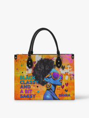 Black Classy Premium Leather Handbag