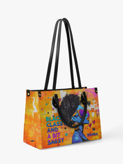 Black Classy Premium Leather Handbag