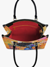 Black Classy Premium Leather Handbag