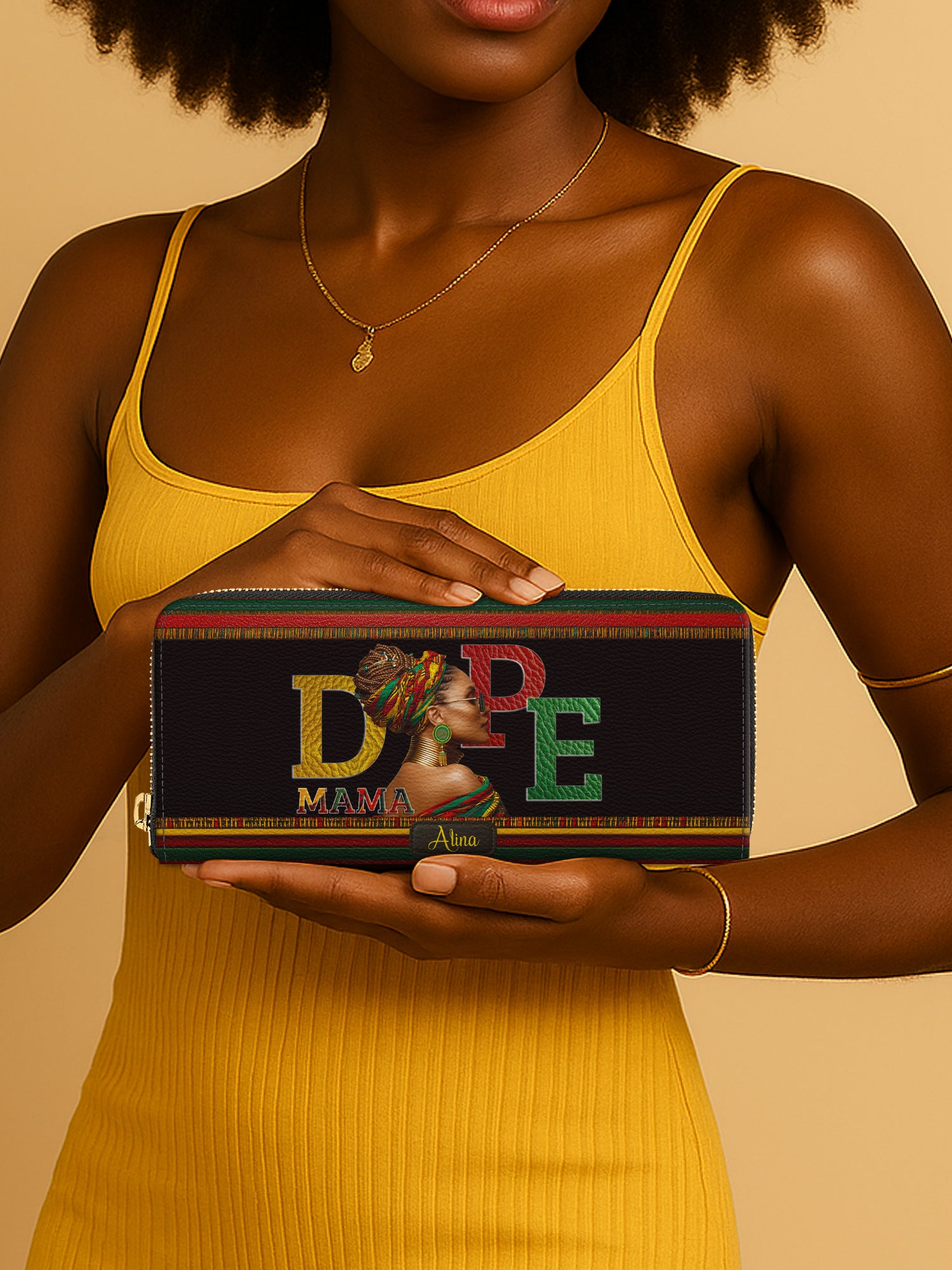 Dope Mama Slimline Zippy Wallet