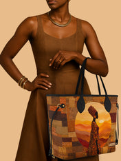 Sunborn Empress Classic Shopper Tote