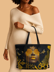 Golden Hive Classic Shopper Tote