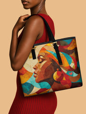 Sunwoven Sleek Leather Tote QR0TV002