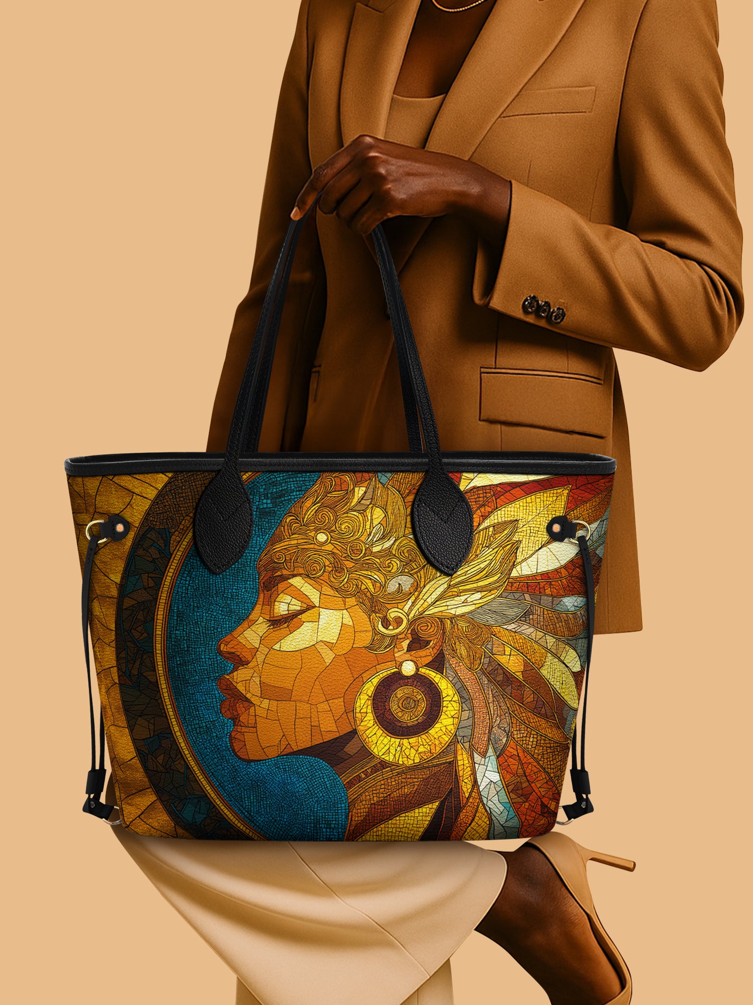 Solar Mosaic Classic Shopper Tote QR0TV004