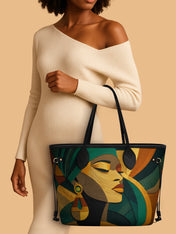 Ancestral Fold Classic Shopper Tote QR0XD061