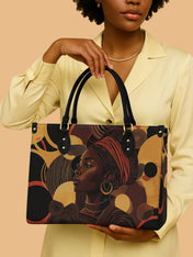 Ebony Beauty Premium Leather Handbag QR0XD142
