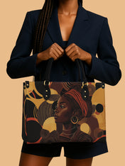 Ebony Beauty Premium Leather Handbag QR0XD142