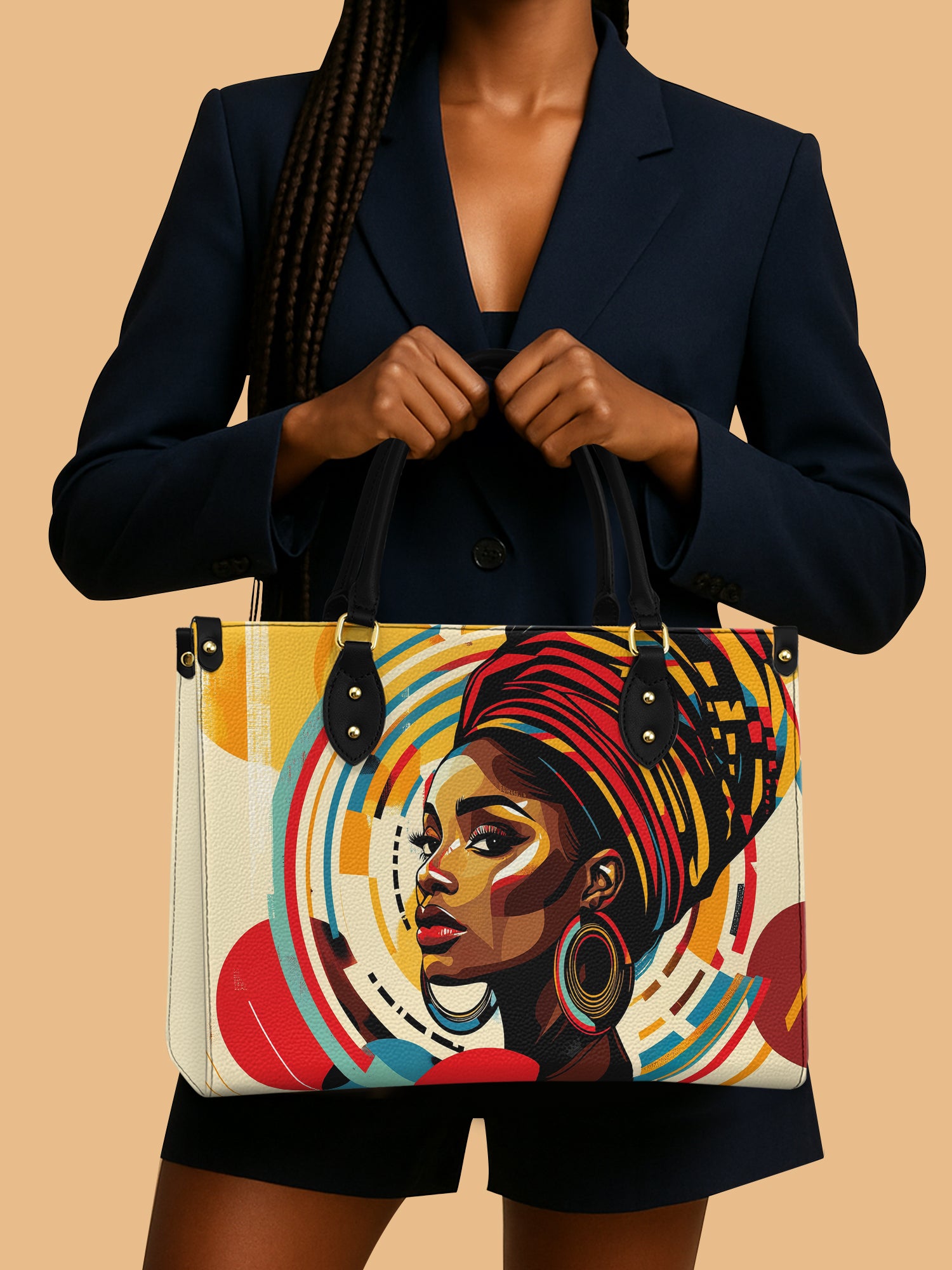 Helix Halo Premium Leather Handbag QR0XD143