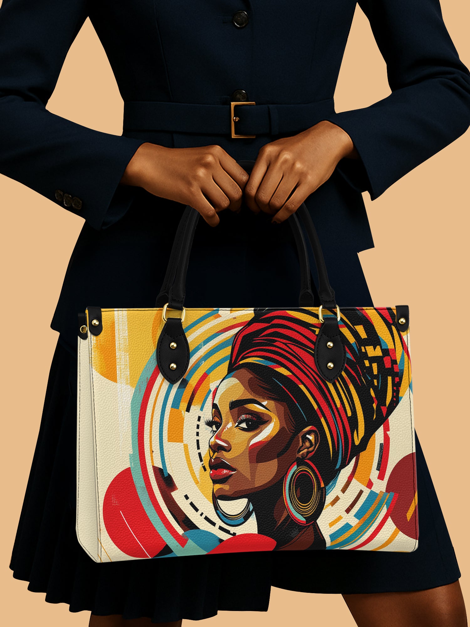 Helix Halo Premium Leather Handbag QR0XD143