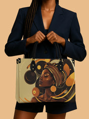 Solar Empress Premium Leather Handbag QR0XD144