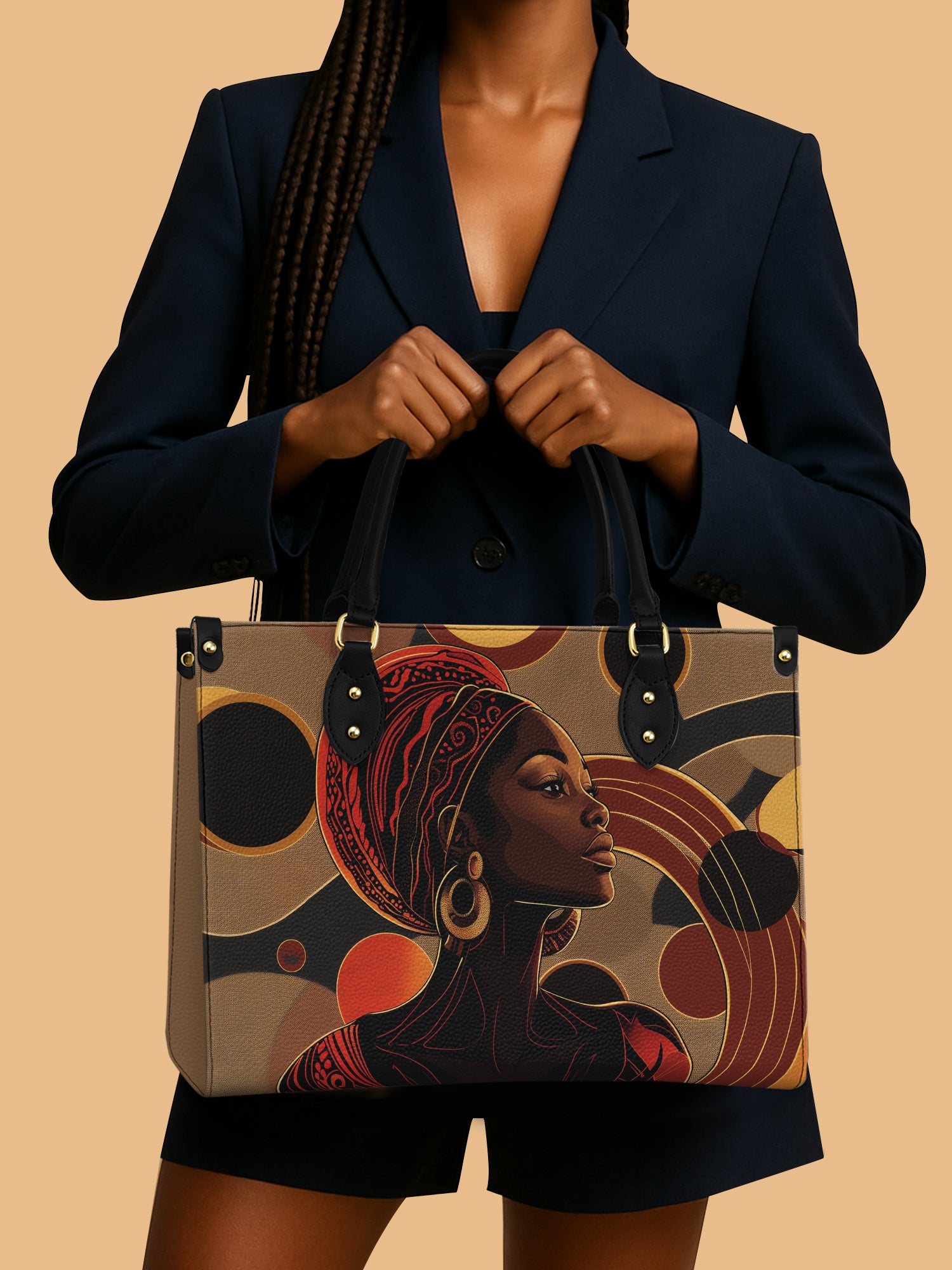 Velvet Galaxy Premium Leather Handbag QR0XD148