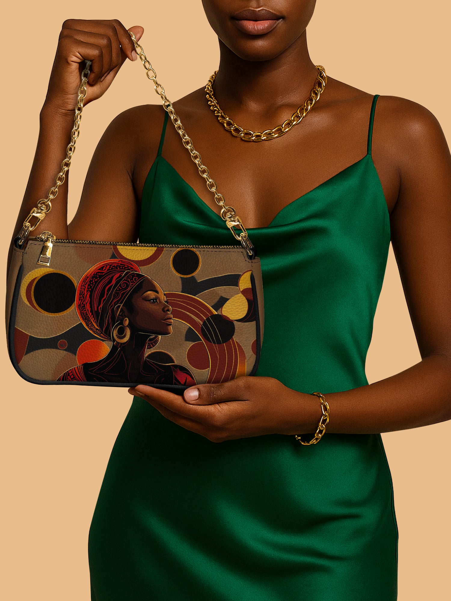 Velvet Galaxy Classic Zip Pochette QR0XD156