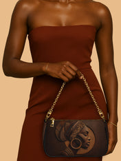 Afrique Oak Classic Zip Pochette QR0XD133