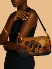 Three African Queens Classic Zip Pochette QR0HH029