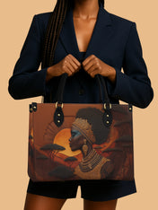 Roots and Rhythm Premium Leather Handbag QR0TD119