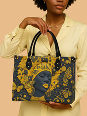 Fire Grace Premium Leather Handbag QR0XD266