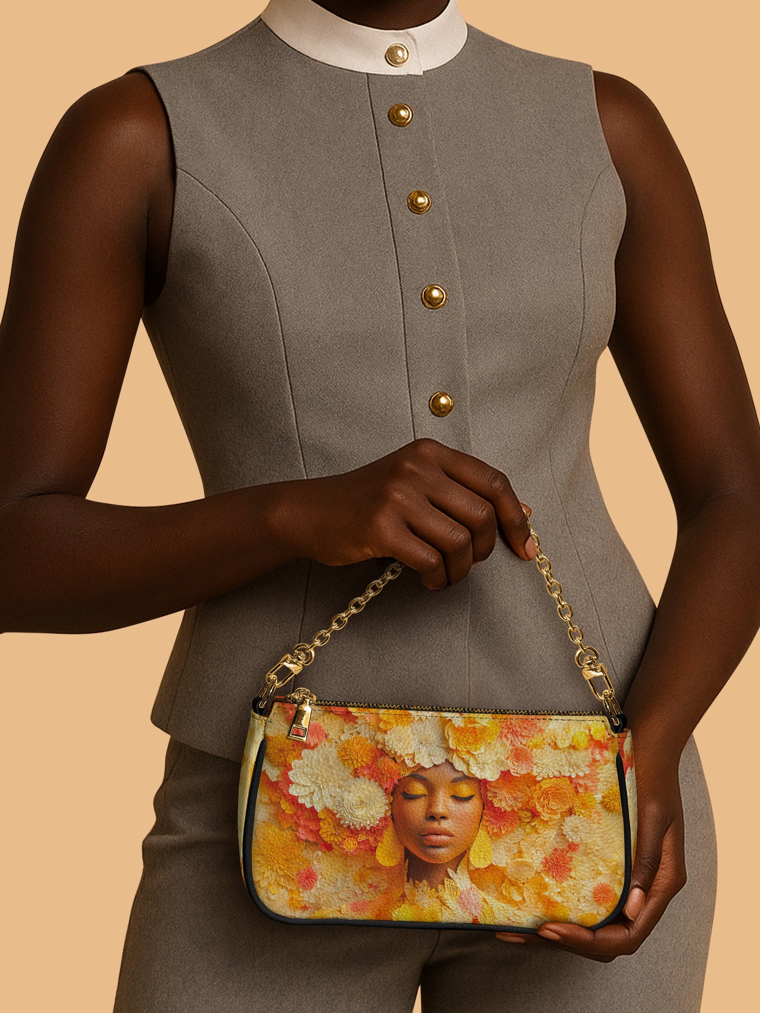 Petal Reverie Classic Zip Pochette QR0TV075