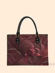 Crimson Empress Premium Leather Handbag QR0TV085