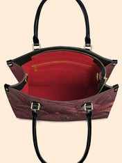 Crimson Empress Premium Leather Handbag QR0TV085