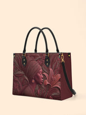 Crimson Empress Premium Leather Handbag QR0TV085