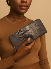 Floral Spirit Slimline Zippy Wallet QR0TV091