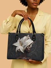 Lily Crown Premium Leather Handbag QR0TV110