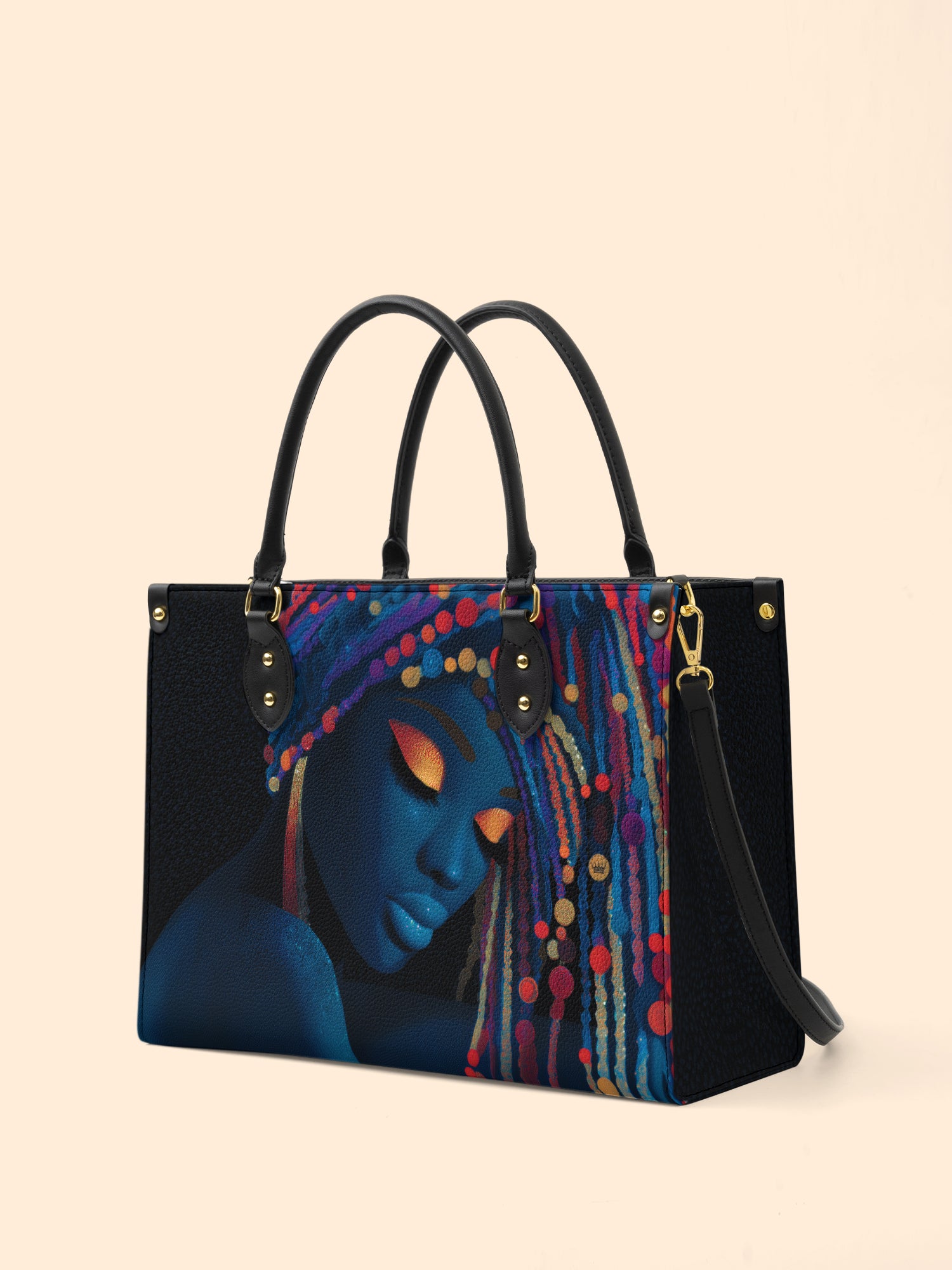 Sable Spell Premium Leather Handbag QR0XD081