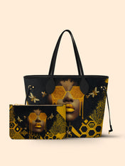 Golden Hive Classic Shopper Tote