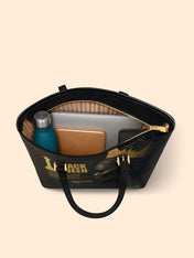 Royal Strategy Sleek Leather Tote