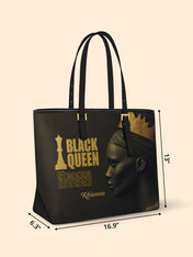 Royal Strategy Sleek Leather Tote