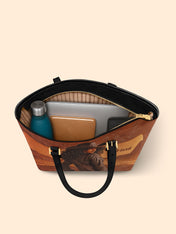 Cowgirl Spirit Sleek Leather Tote