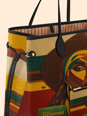 Afrocentric Elegance Classic Shopper Tote