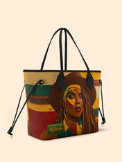 Afrocentric Elegance Classic Shopper Tote