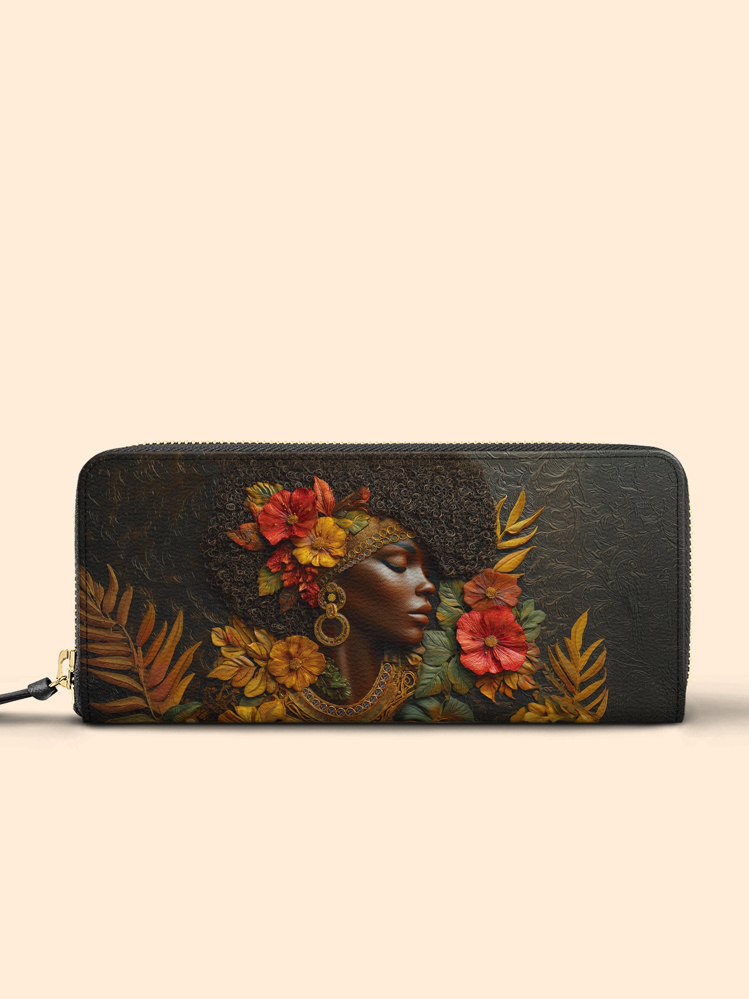 Floral Grace Slimline Zippy Wallet QR0XD034