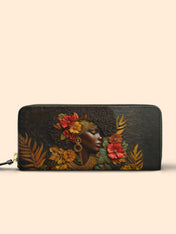 Floral Grace Slimline Zippy Wallet QR0XD034