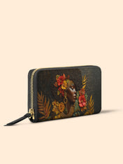 Floral Grace Slimline Zippy Wallet QR0XD034