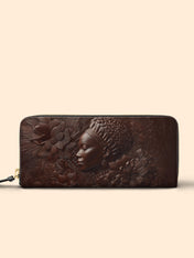 Floral Calm Slimline Zippy Wallet QR0XD037