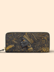 Melanin Raised Slimline Zippy Wallet QR0TD048