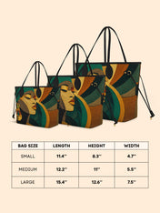 Ancestral Fold Classic Shopper Tote QR0XD061