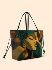 Ancestral Fold Classic Shopper Tote QR0XD061