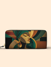 Ancestral Fold Slimline Zippy Wallet QR0XD066