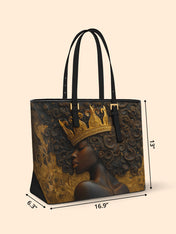 Ubuntu Queen Sleek Leather Tote QR0XD124