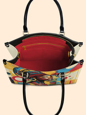 Afrobeat Pulse Premium Leather Handbag QR0XD145