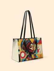 Afrobeat Pulse Premium Leather Handbag QR0XD145