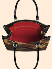 Celestial Rhythm Premium Leather Handbag QR0XD147