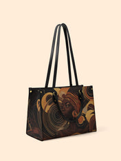 Celestial Rhythm Premium Leather Handbag QR0XD147